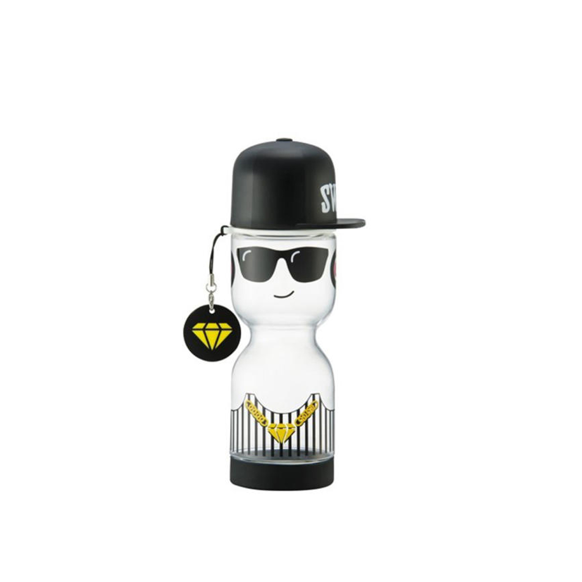 Bình Nước Collectigon Bottle Hiphop 430ml LocknLock - 2 Màu (Đen, Hồng) - HLC671, , large image number 0